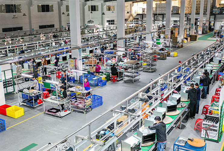 Thailand appliance manufacturing floor with cooking appliance assembly lines