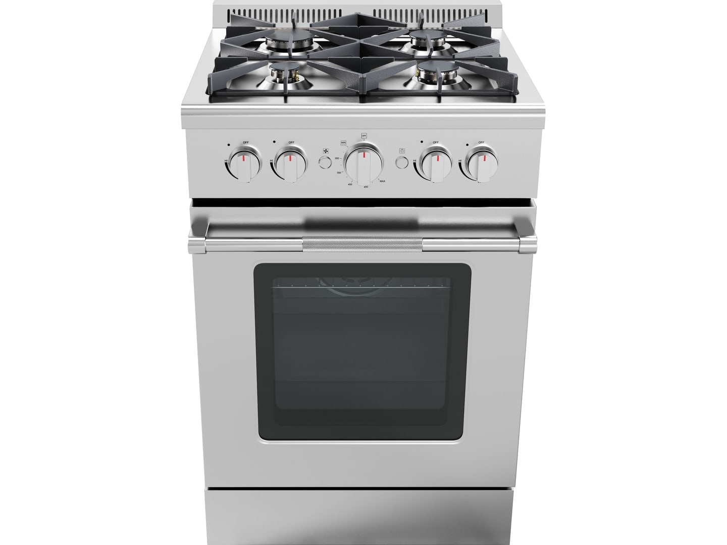24" Gas Range main product visual
