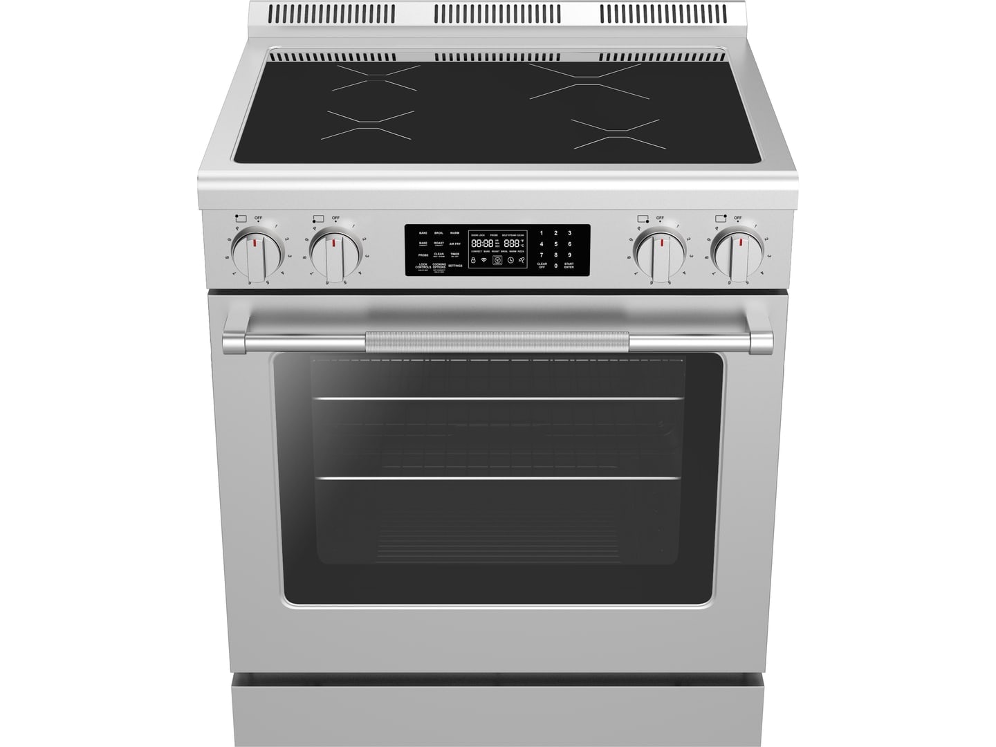 30" Ceramic Range with Touch Oven Control main product visual