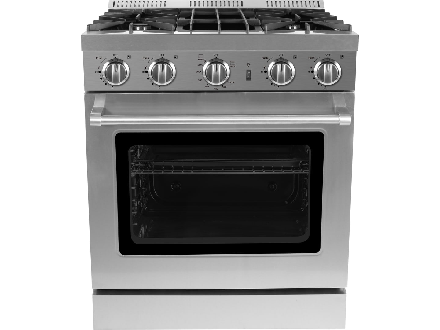 30" Five-Burner Gas Range with HSI related product visual