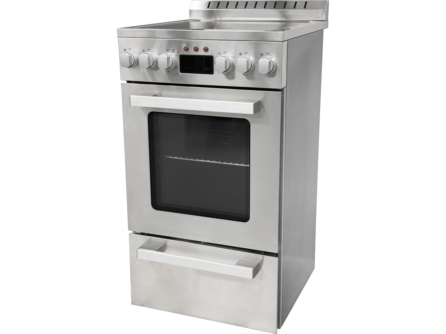 24" Ceramic Range with Touch Oven Control supporting product visual 1